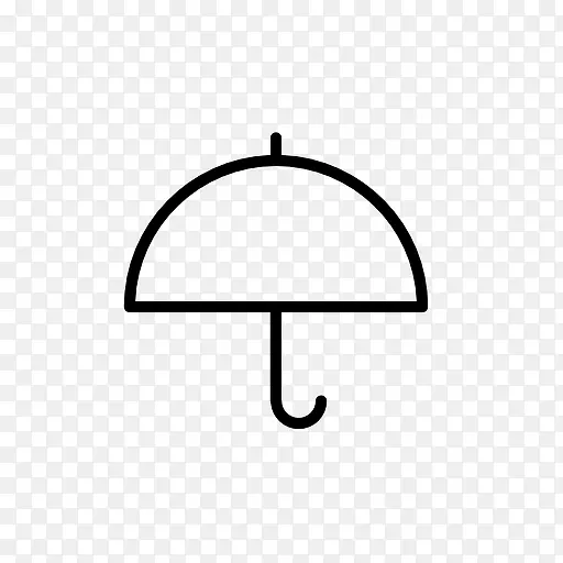 雨伞标志符号图标
