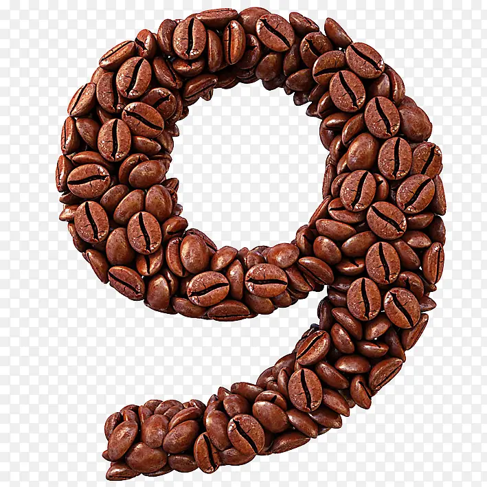 咖啡豆数字