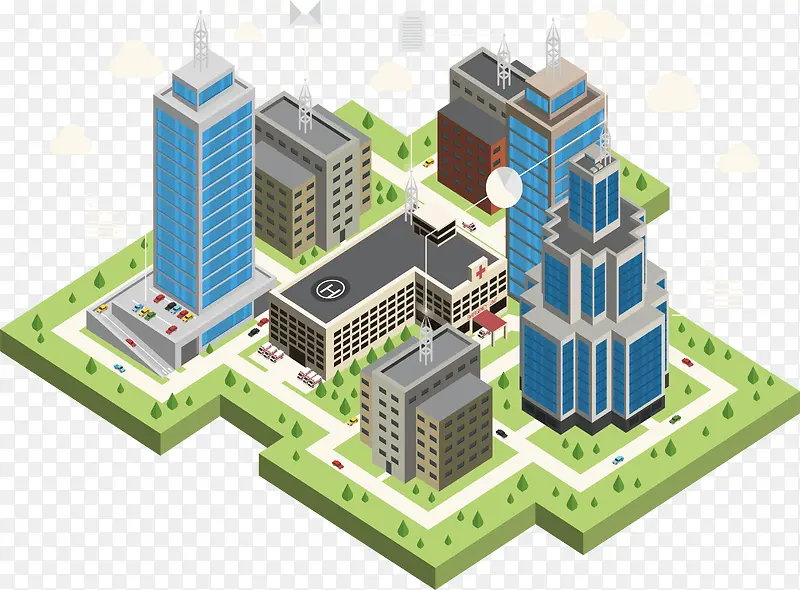 立体城市建设模型