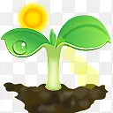 植物叶发芽THE-GREEN-icons