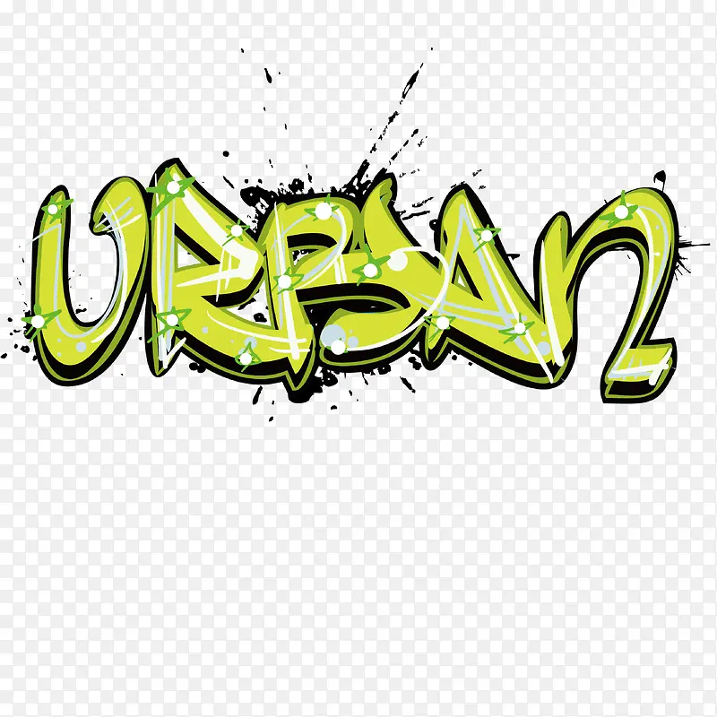 URBAN字体设计