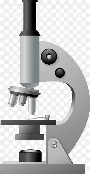 卡通化学仪器显微镜