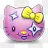 hello kitty rockstar icon