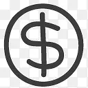美元美元货币钱现金硬币网页设计