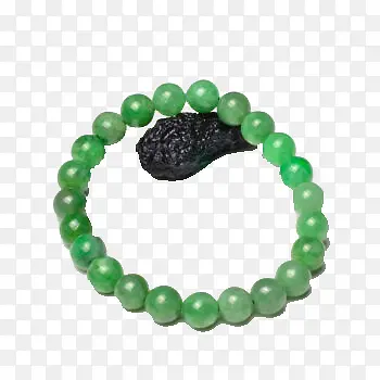 绿色的宝石手链