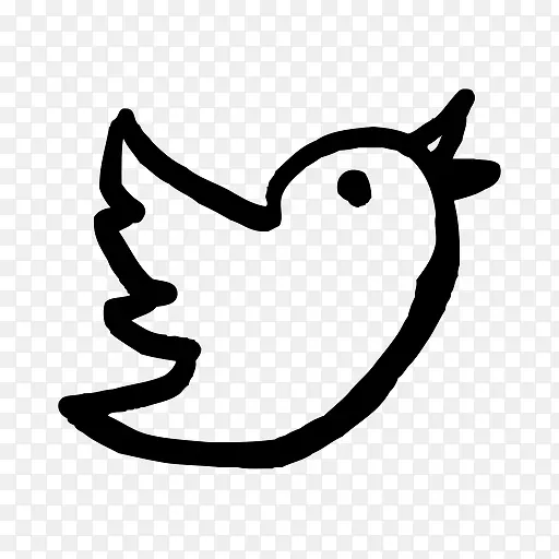 鸟网络社会鸣叫推特快乐的图标1