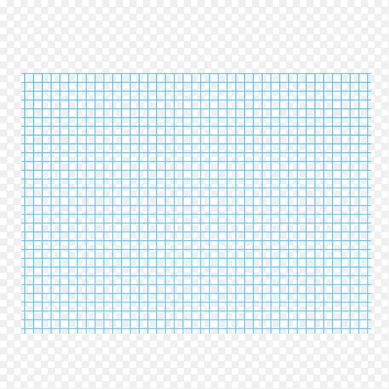 矢量蓝色正方形网格线条透视