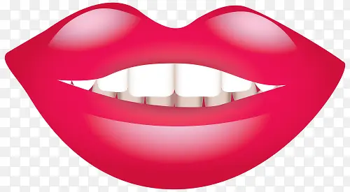 露牙齿龅牙嘴唇