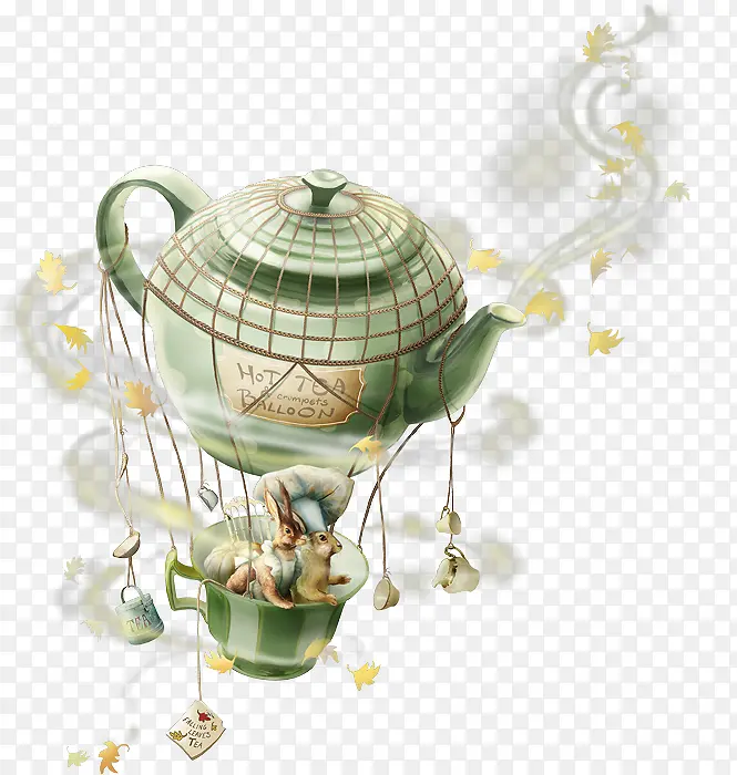 茶壶热气球