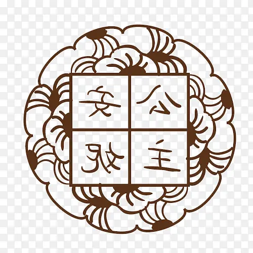 手绘月饼