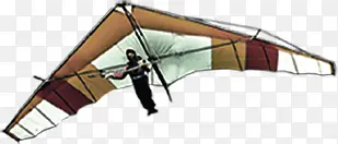 文化人物滑翔伞创意
