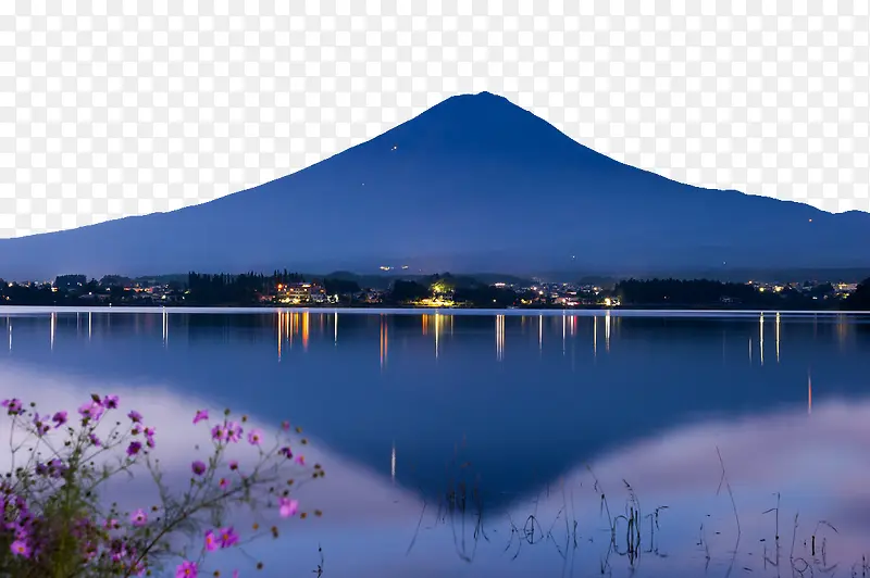 富士山美丽景色