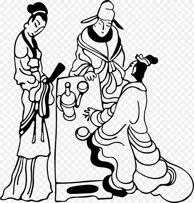 酒矢量图