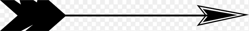 矢量图创意黑色箭头