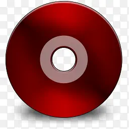 CD黑色红红色图标