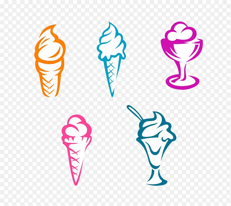 甜食甜品冰淇淋
