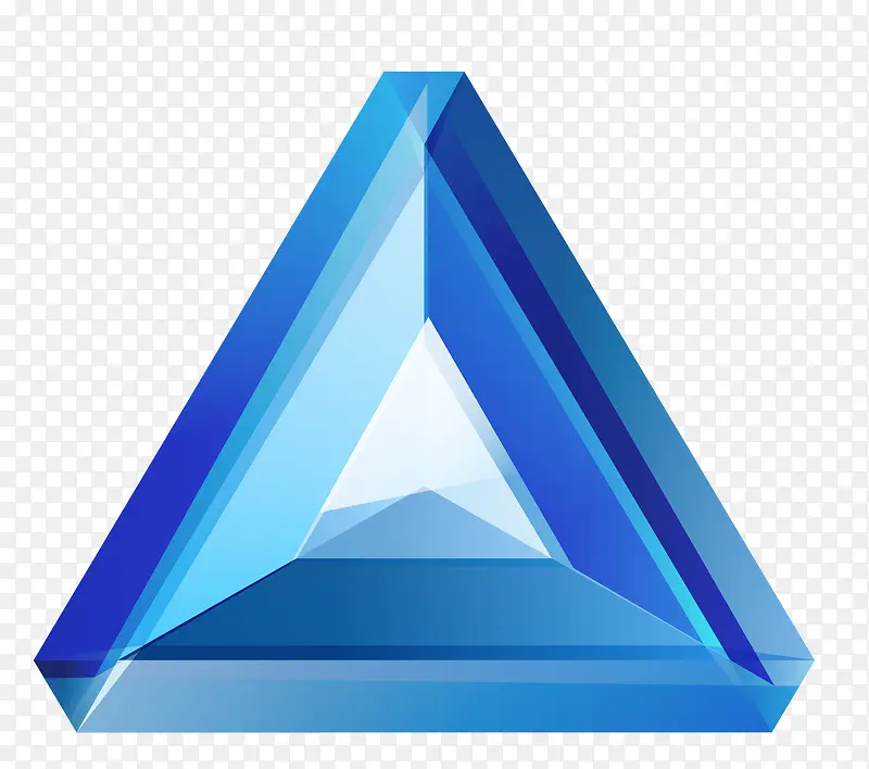 三角形宝石矢量素材图