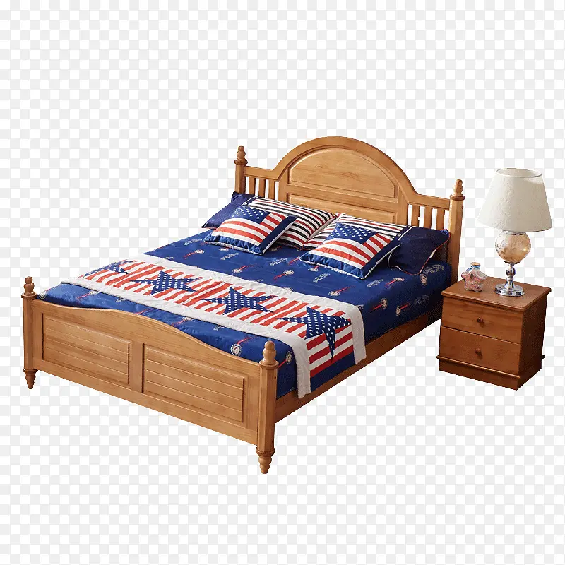 美式儿童床实木床