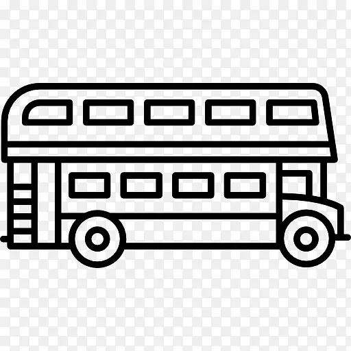 双Decker Bus 图标