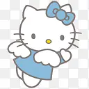 天使造型Hello Kitty猫图标