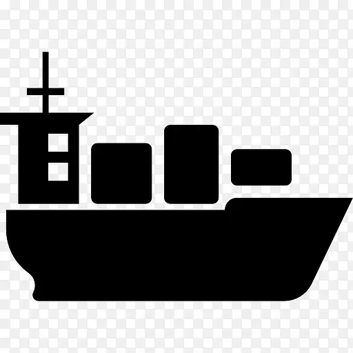 海上船舶集装箱图标