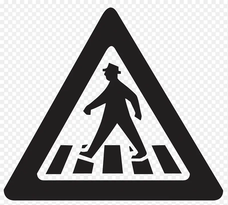 矢量人行道标志PNG图片素材下载_图片编号9097250-PNG素材网