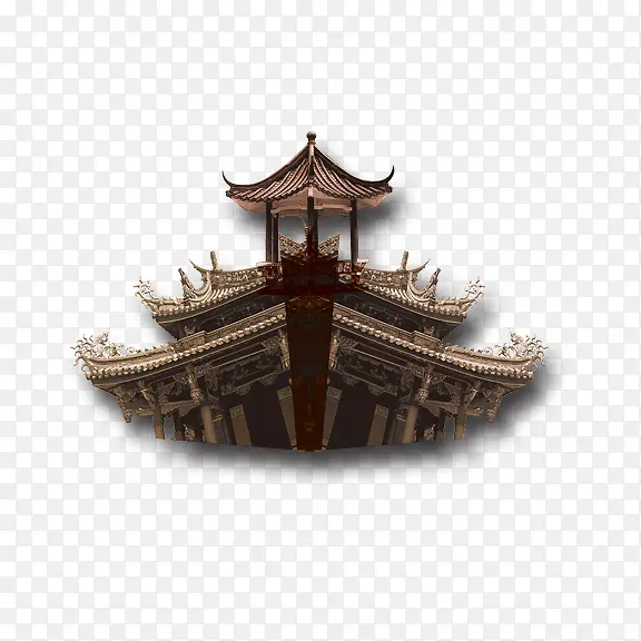 中式建筑阁楼