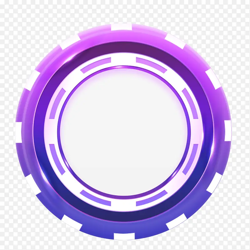 紫色圆圈素材堆
