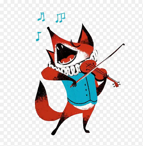 拉小提琴的狐狸