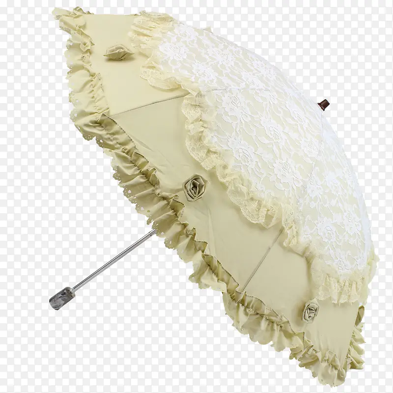 米色蕾丝欧式伞