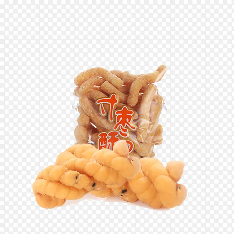 黄色麻花