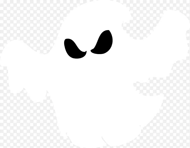 漂浮白色幽灵