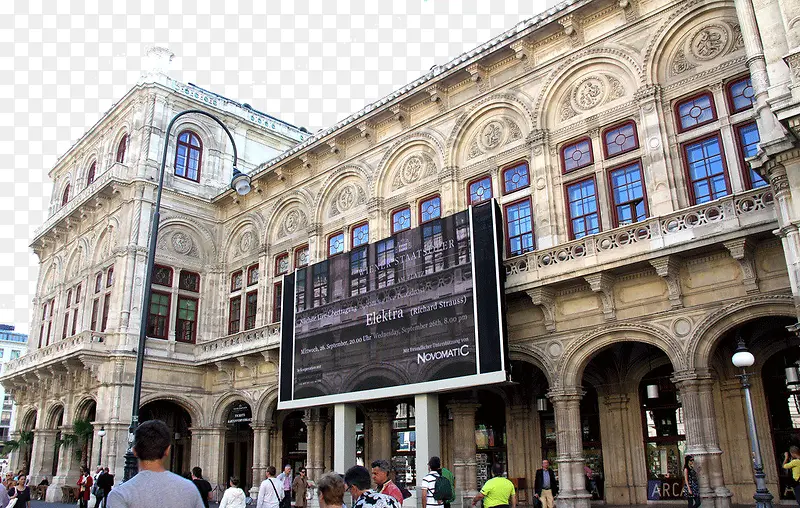 旅游景区维也纳国家歌剧院