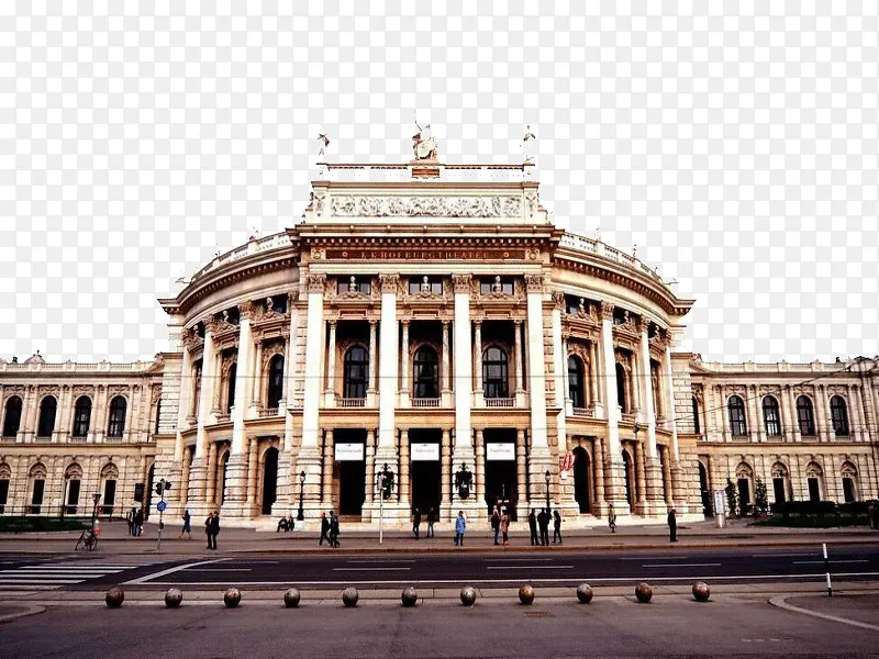 维也纳著名国家歌剧院景区