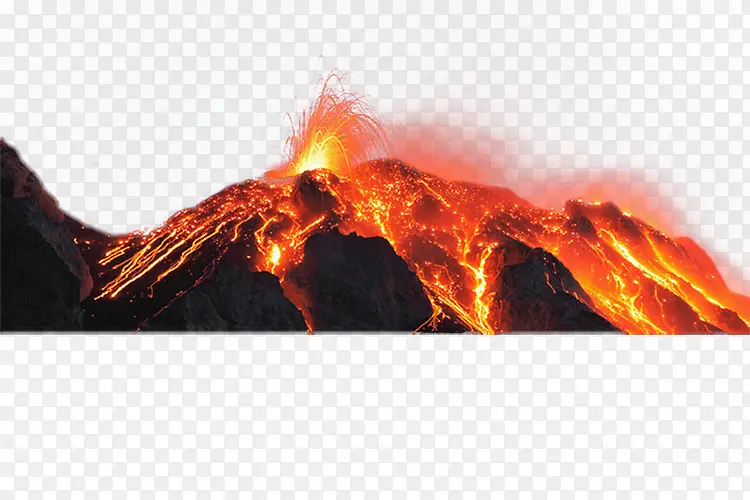 火山图片