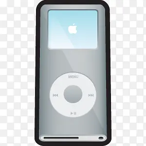 iPod纳米银三维卡通图标
