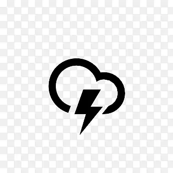 云闪电Climacons-Weather-icons