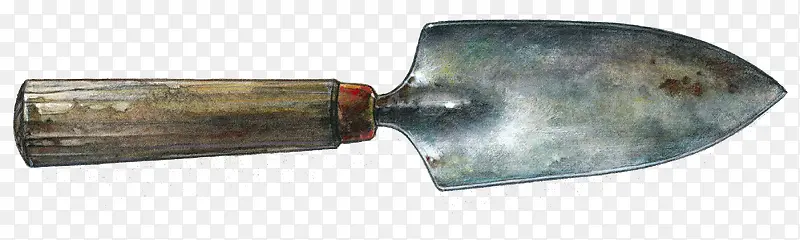 钢铁铲子素材免抠