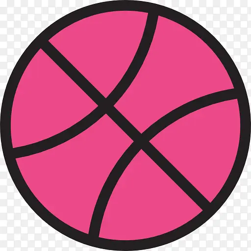 Dribbble 图标