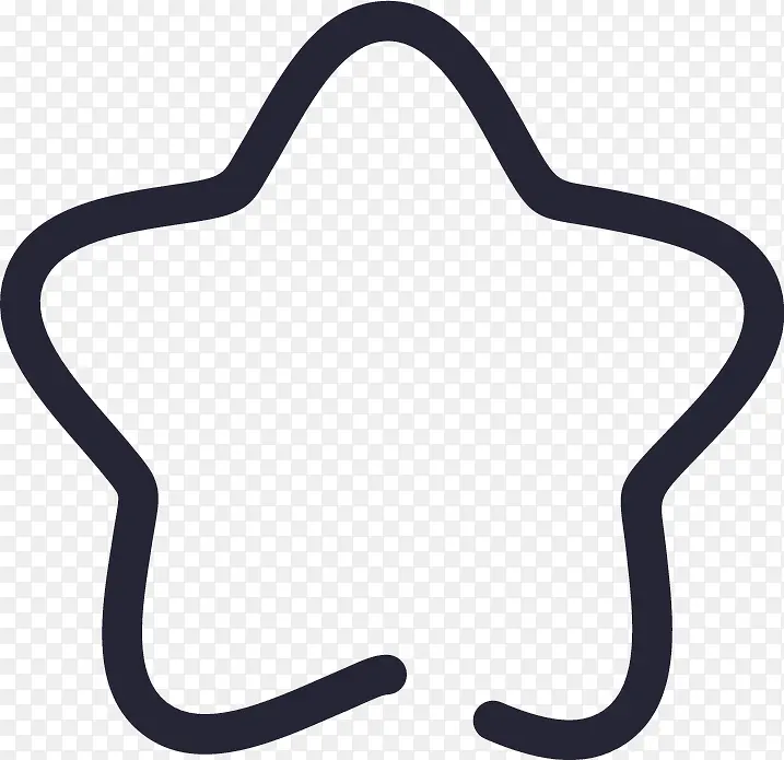 天鲜到ICON收藏未选中PNG图片素材下载_图片编号9129553-PNG素材网