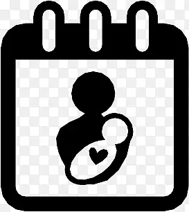 孕妇Calendar-icons