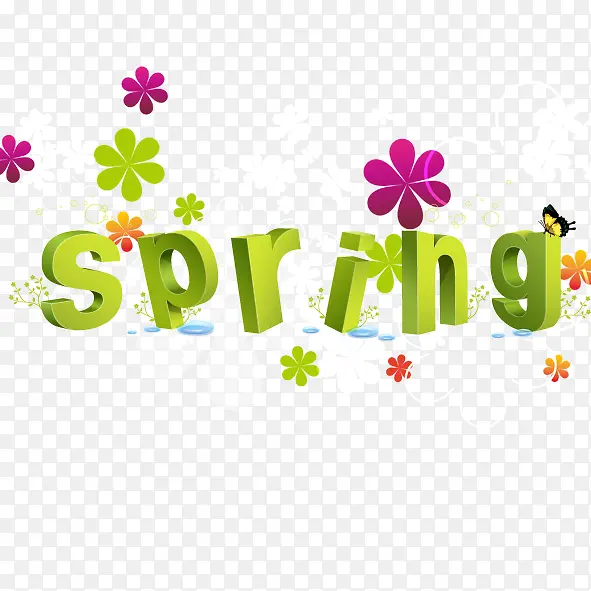 spring花朵PNG图片素材下载_图片编号9131848-PNG素材网