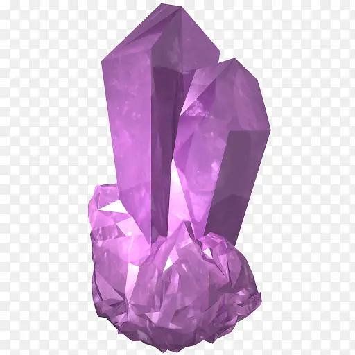 紫水晶紫晶创业板宝石粉红珍贵的