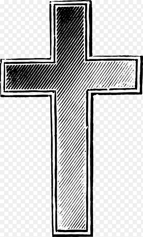 线条十字架