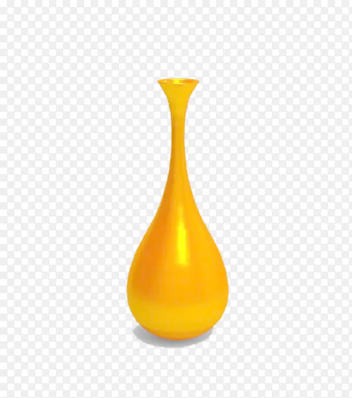 黄色花瓶