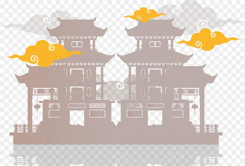 古典建筑矢量PNG图片素材下载_图片编号9145098-PNG素材网