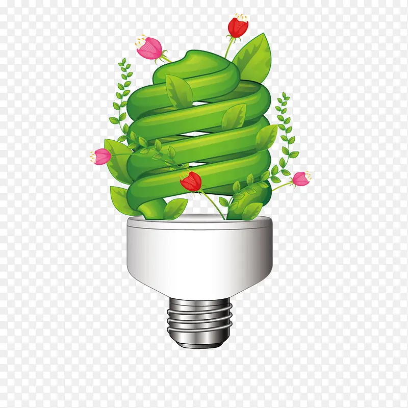 绿色环保电灯