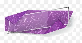 紫色折叠标题栏