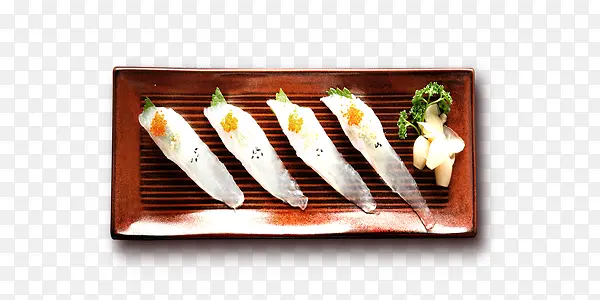 长盘韩式烤海鲜装饰图案