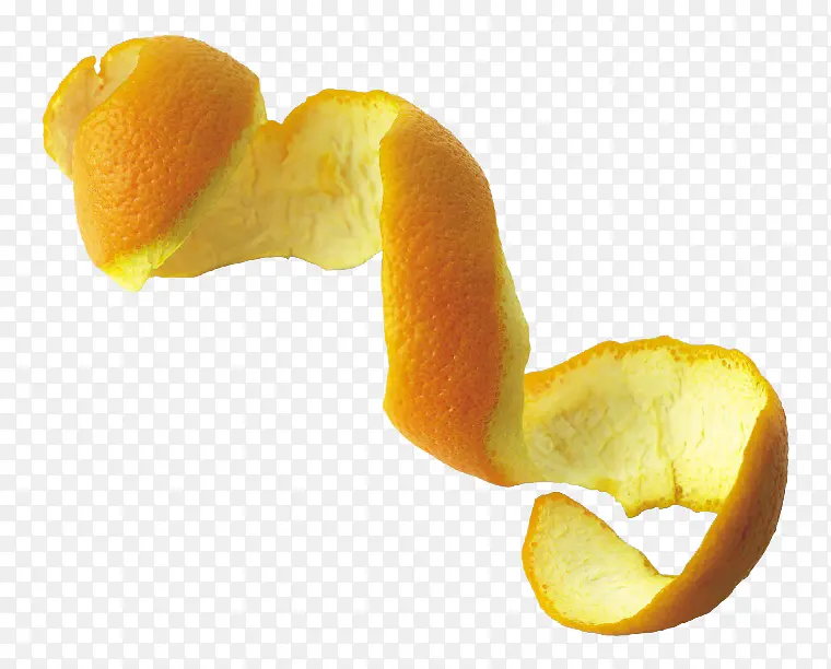 一个橘子皮